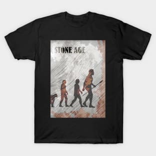 Stone Age - Board Games Design - Movie Poster Style - Board Game Art T-Shirt